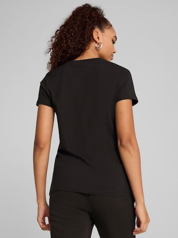 PUMA - Camiseta funcional 'Puma Ess No. 1 Logo Tee' en negro