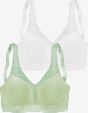 PETITE FLEUR - Sujetador en verde: frente