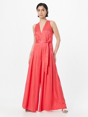 Twinset Jumpsuit 'TUTA' in Rood: voorkant