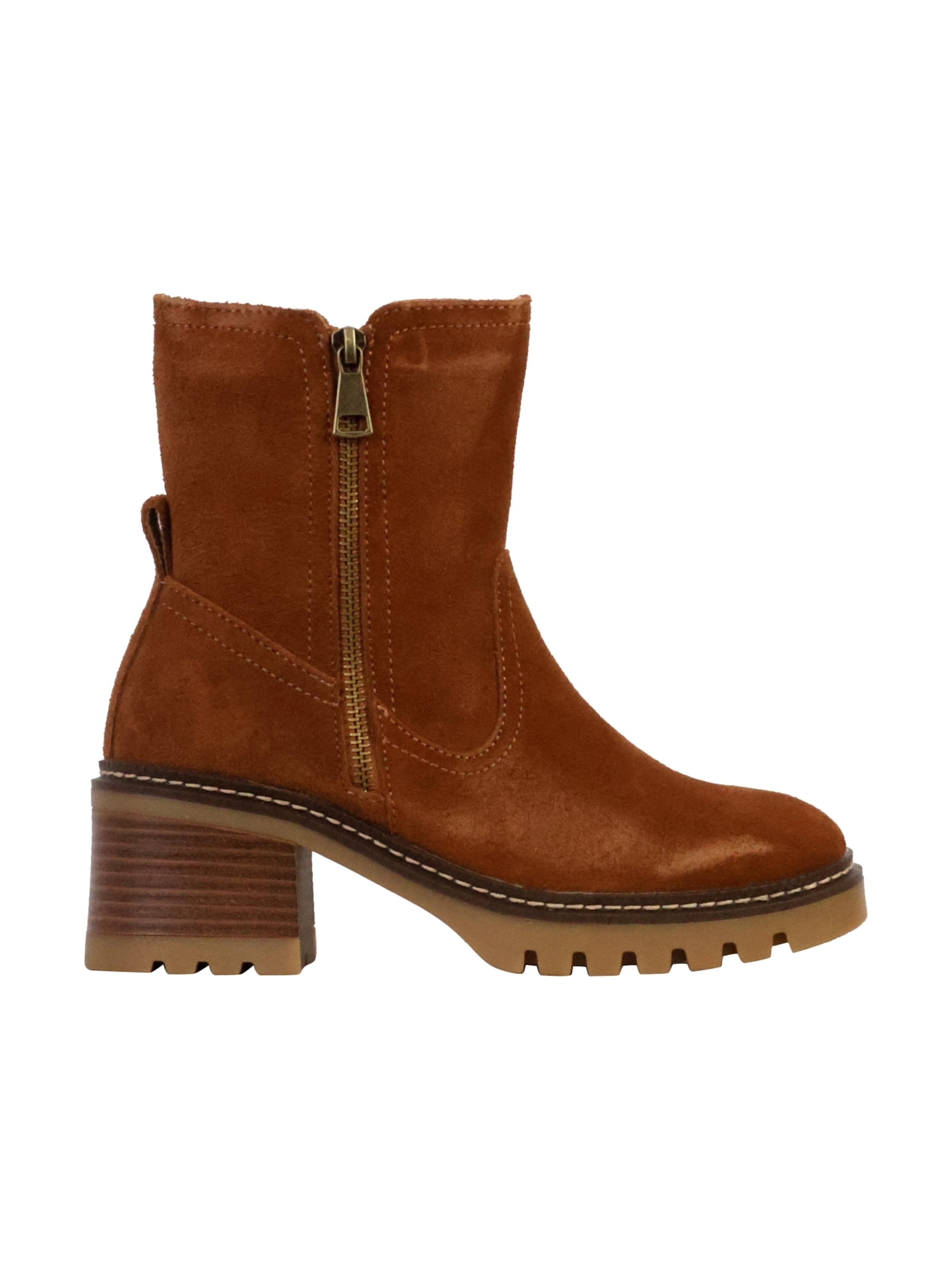 The Divine Factory Ankle boots in Beige: front