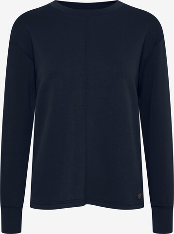 Oxmo Sweater 'Pea' in Blue: front