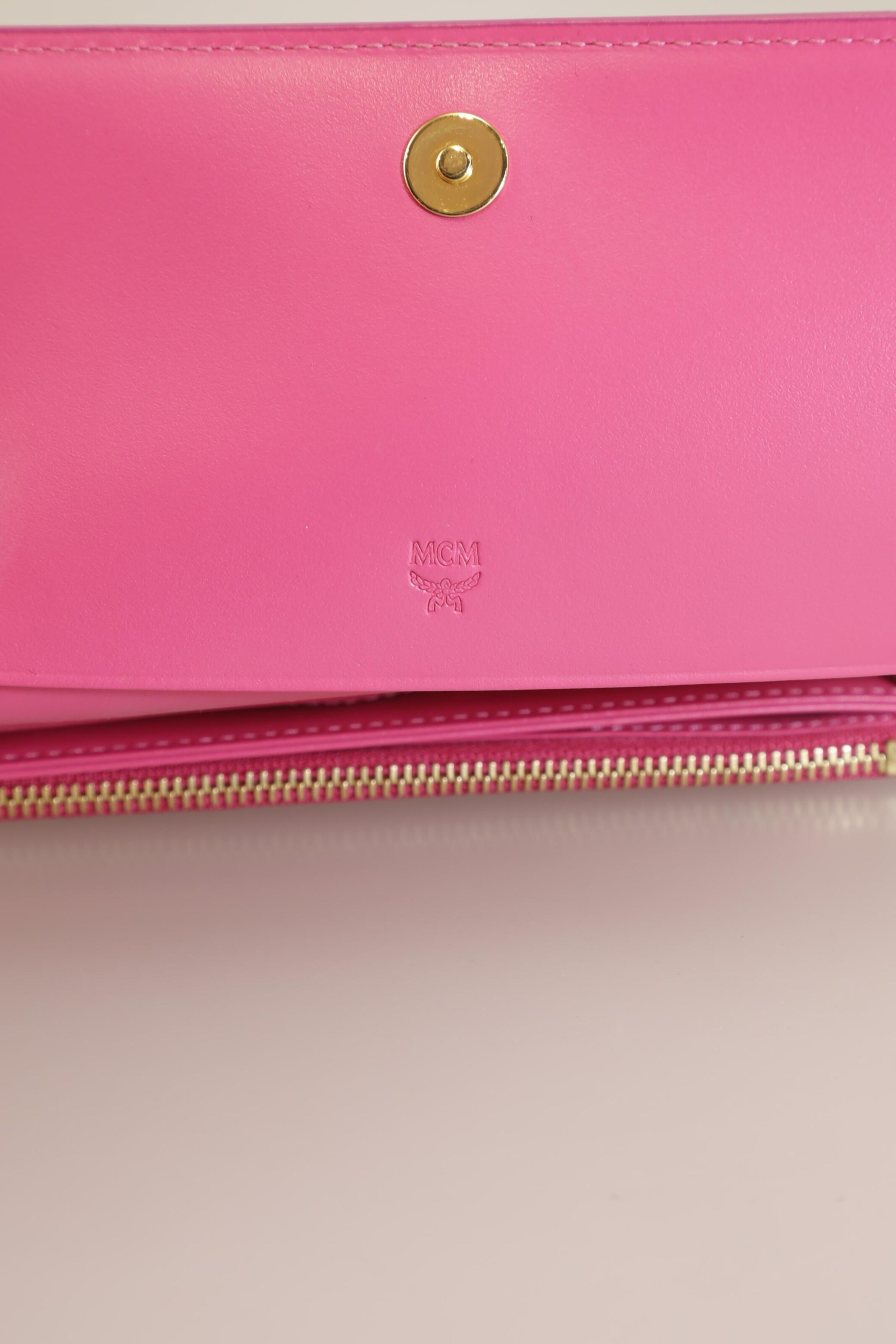 MCM Handtasche klein Leder One Size in Pink