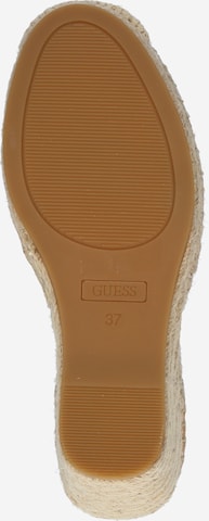 GUESS - Zapatos con plataforma 'Radly' en beige