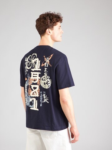 GUESS - Camiseta en azul