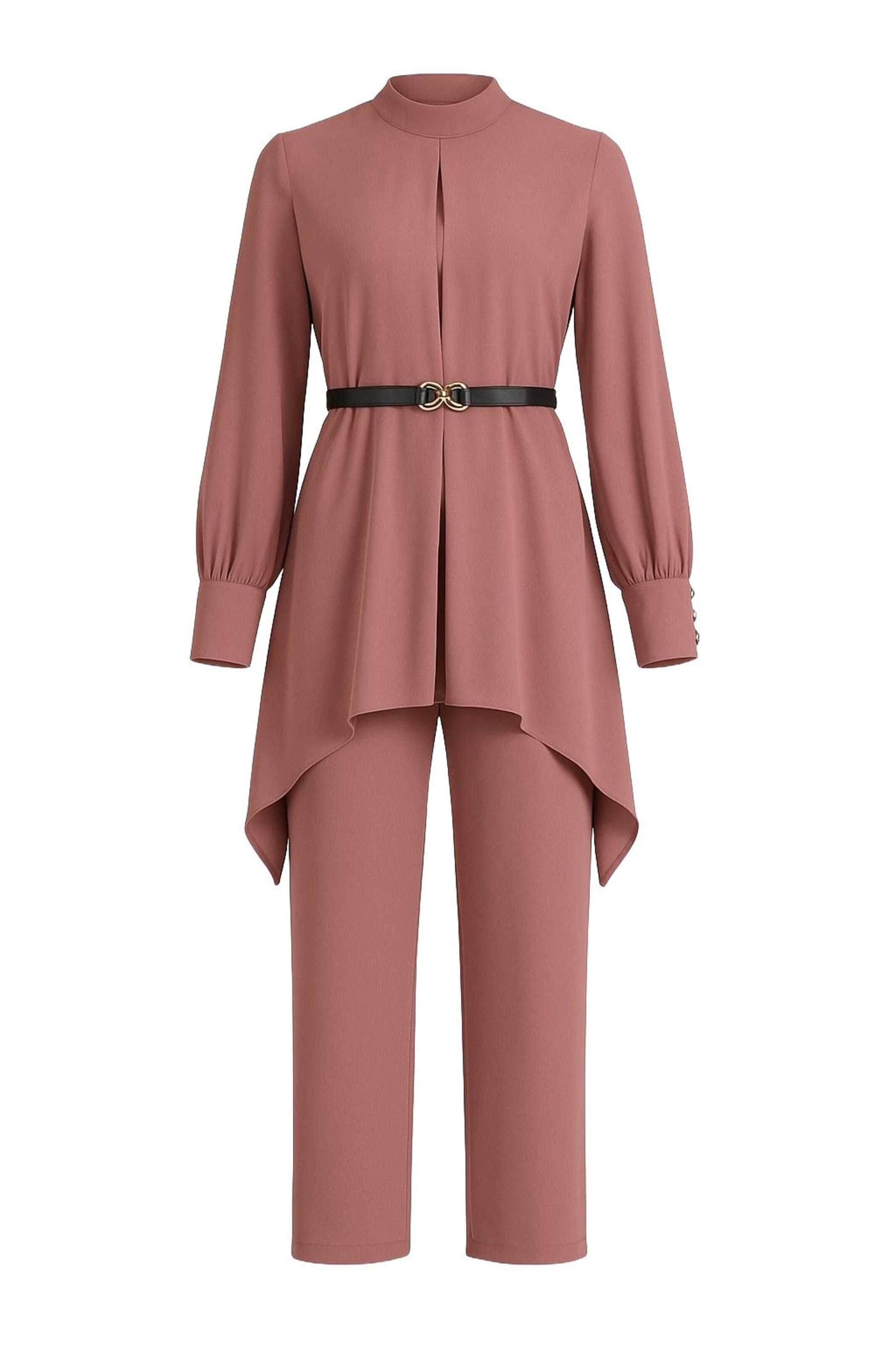 MODAMIHRAM Pantsuit in Red: front