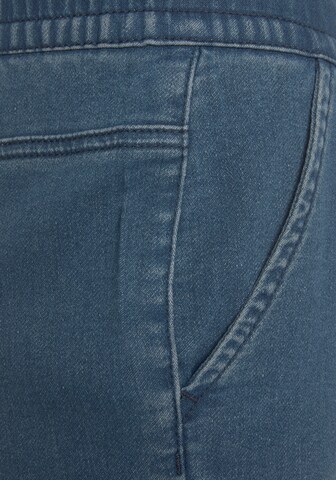 H.I.S - Tapered Pantalón en azul