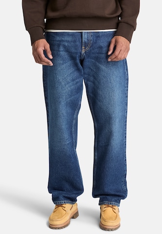Regular Jeans de la TIMBERLAND pe albastru: față