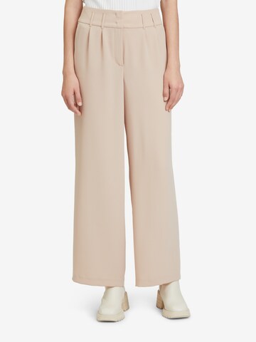 Betty & Co Loosefit Broek in Beige: voorkant