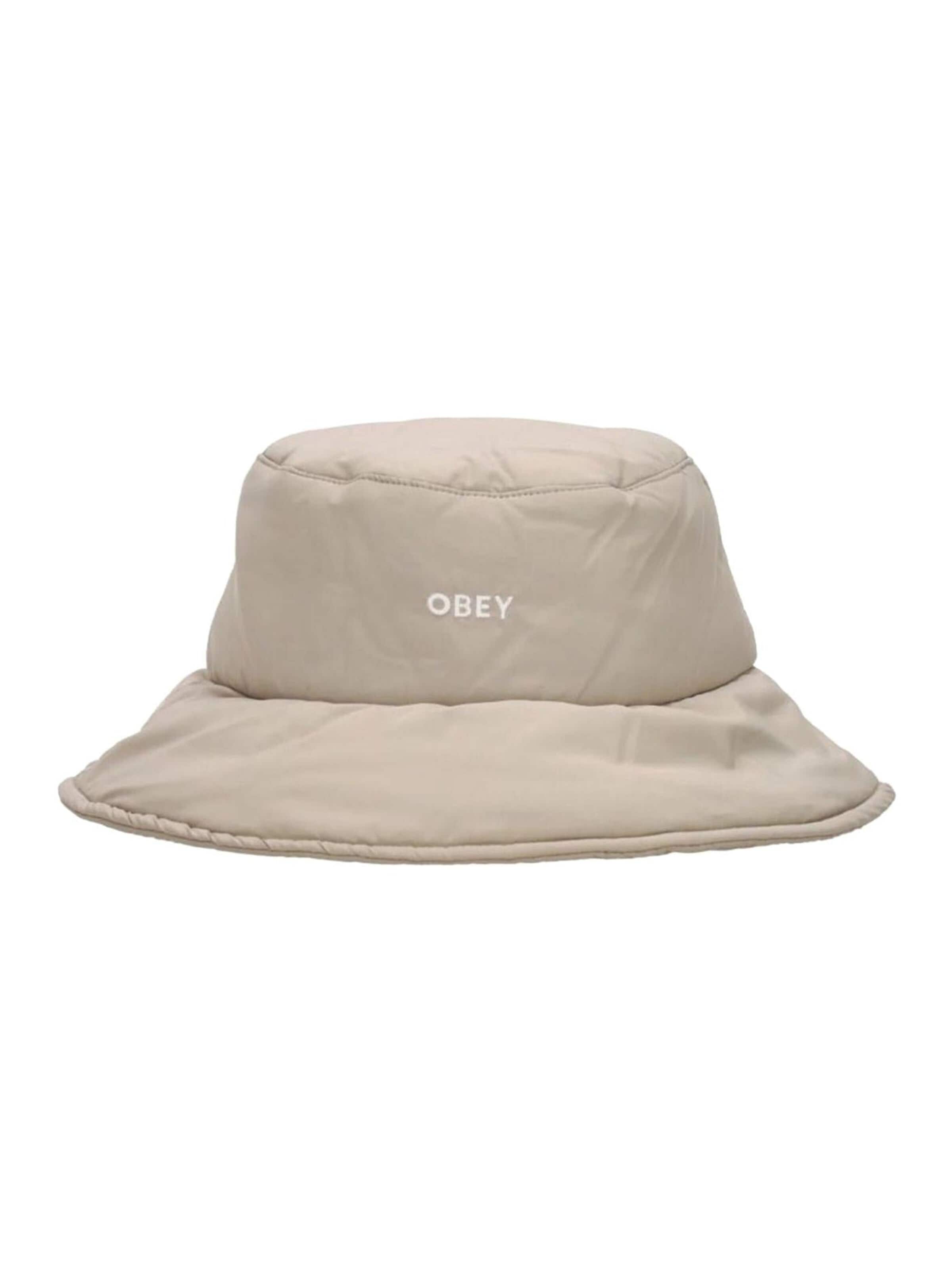 Chapeaux 'Insulated Bucket Hat Silver Grey' Obey en mélange de couleurs : devant