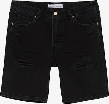 Bershka Shorts in Schwarz: predná strana