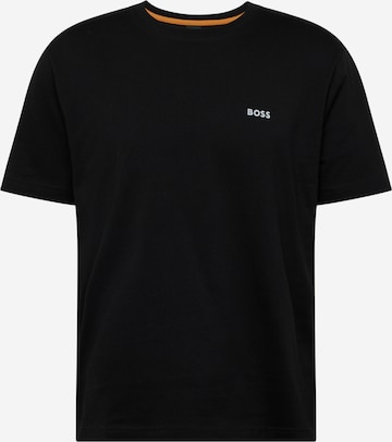 T-Shirt 'Coral' BOSS Orange en noir : devant