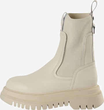 BUFFALO Ankle Boots in Beige: front
