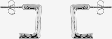 PIECES Earrings 'Hajken' in Silver: front
