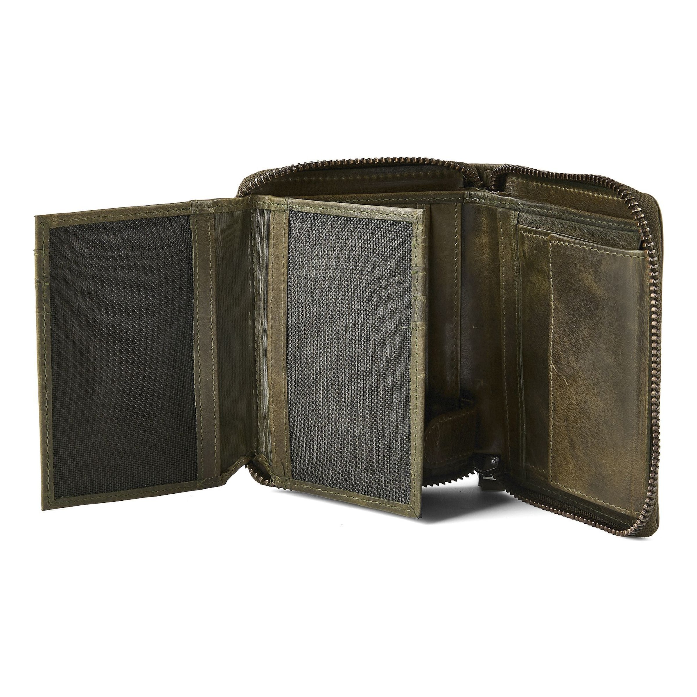 GREENBURRY Wallet 'Newport' in Green