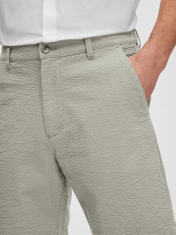 SELECTED HOMME Regular Shorts 'Pier' in Grau