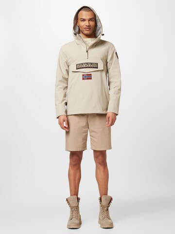 NAPAPIJRI Performance Jacket 'Rainforest' in Beige