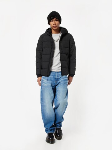 Abercrombie & Fitch Jacke in Schwarz