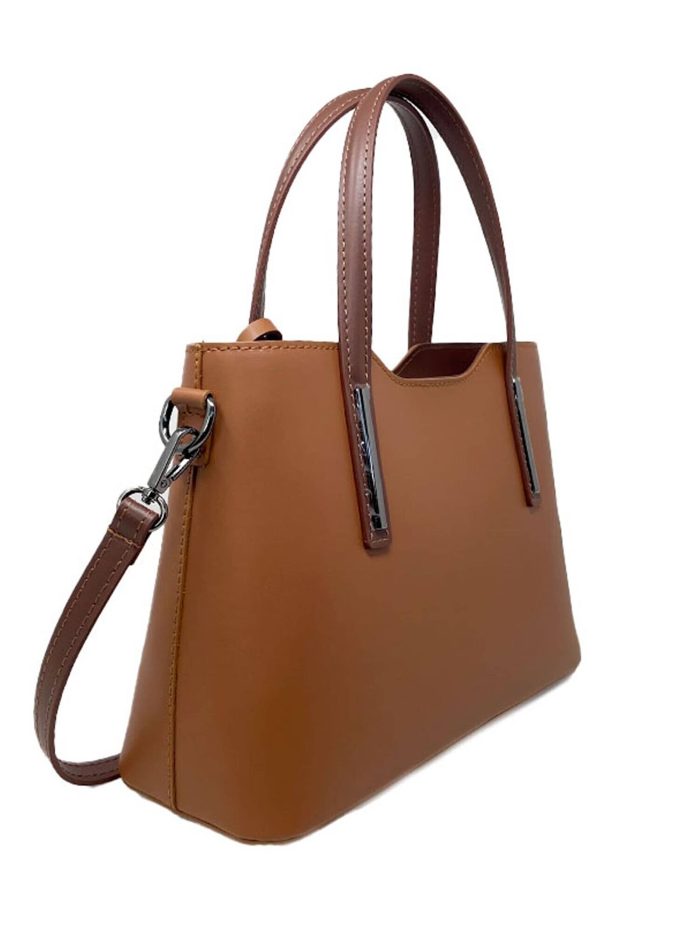 CHICCA BORSE Handtas in Bruin