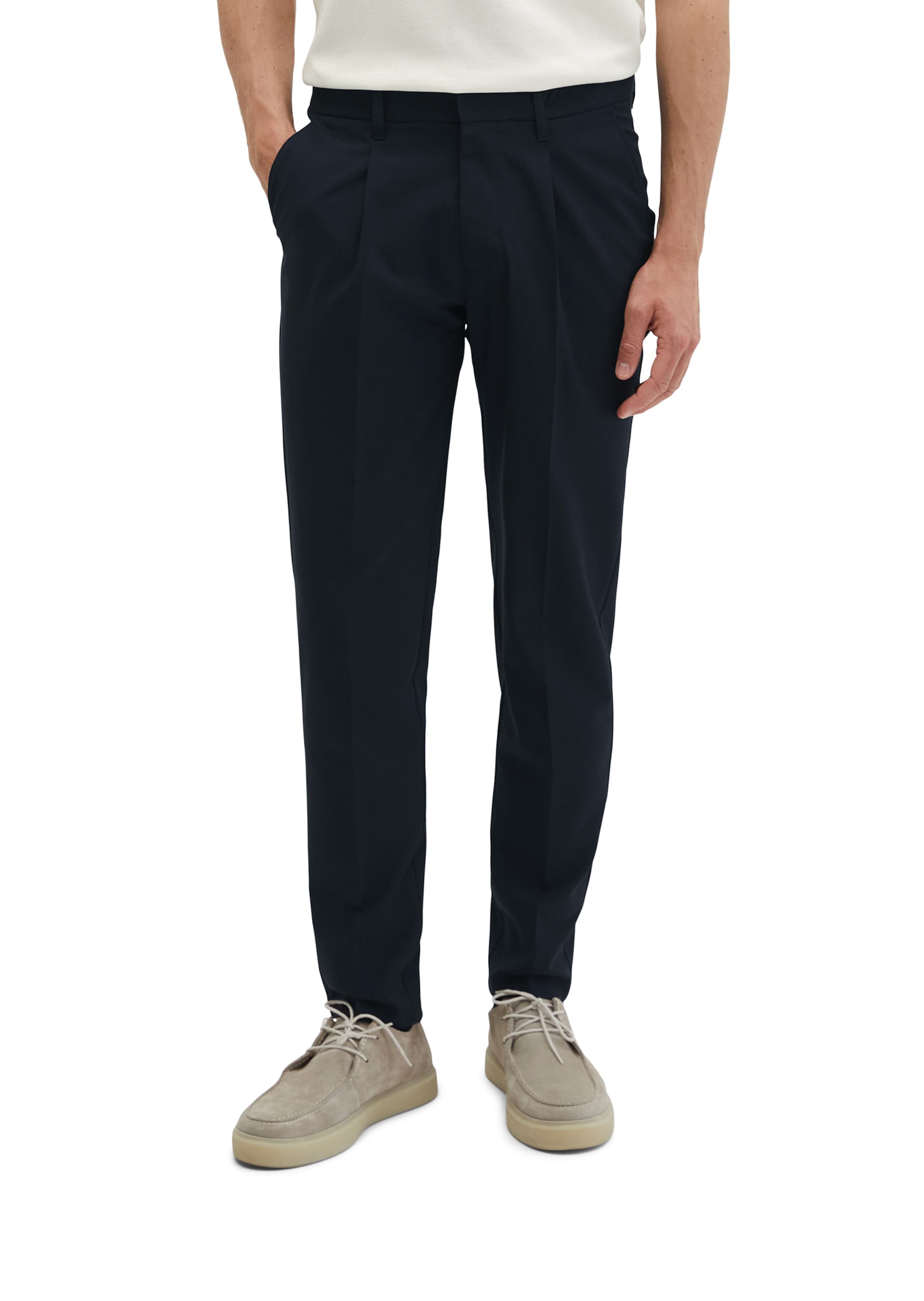 Marc O'Polo Regular Pants in Blue: front