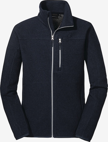 Veste en polaire fonctionnelle 'Lakefield' Schöffel en bleu : devant