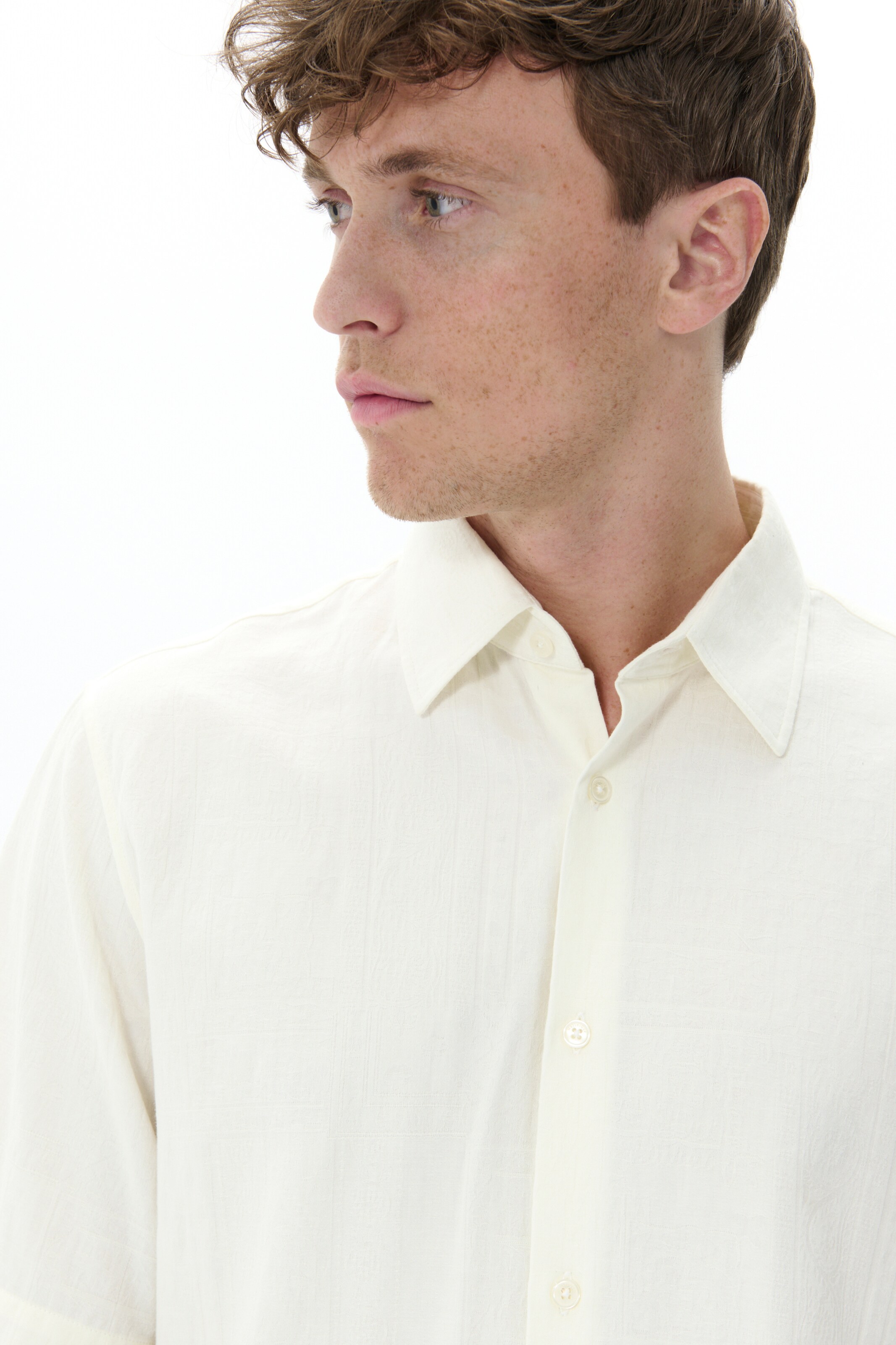 Matinique Regular Fit Skjorte 'Kampo' i hvid