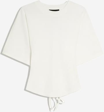 T-shirt Marc O'Polo en blanc : devant