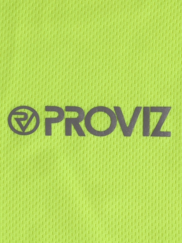 T-shirt fonctionnel Proviz en jaune