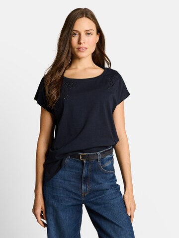 TOM TAILOR Shirt in Blauw: voorkant