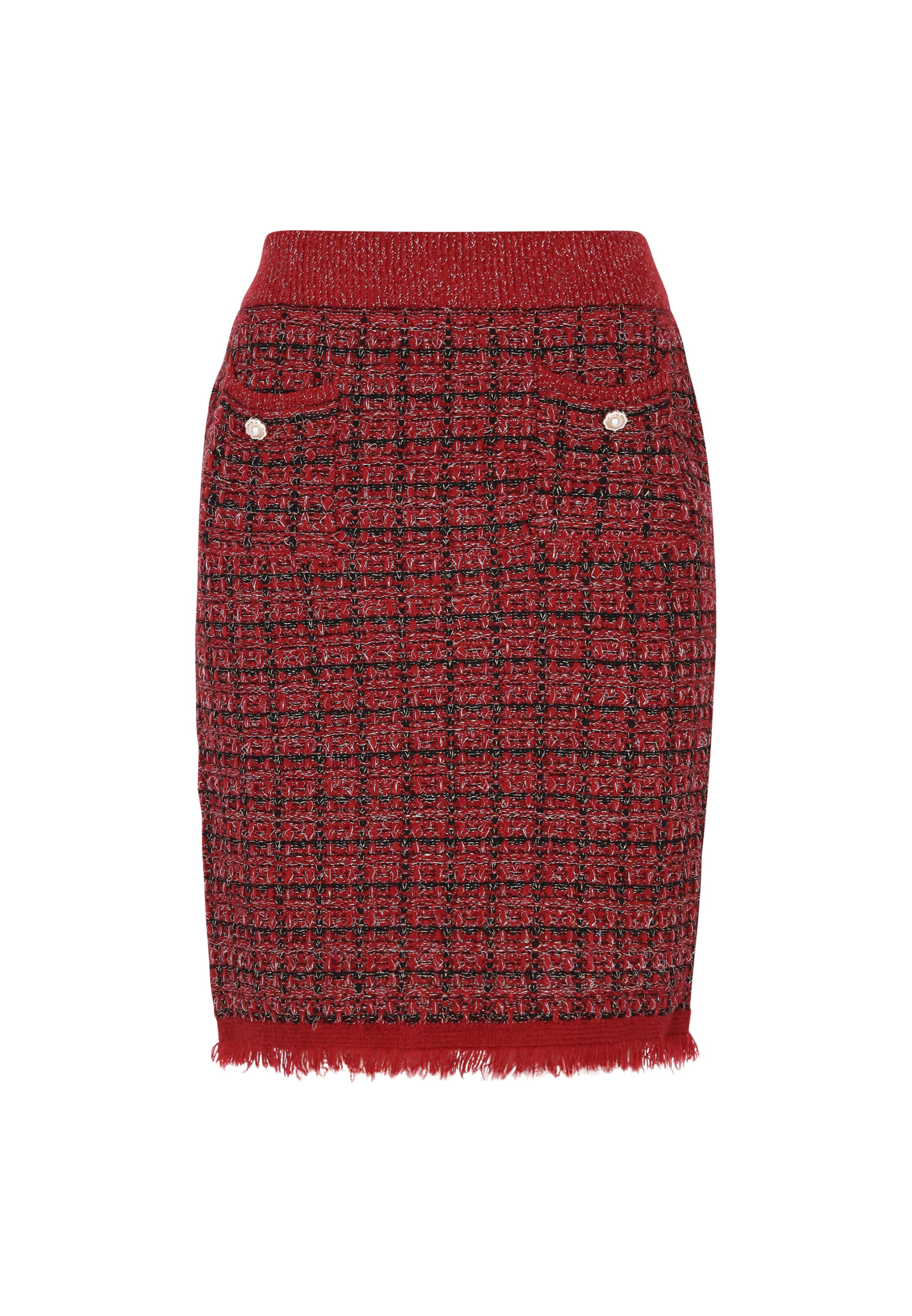 faina - Falda en rojo: frente