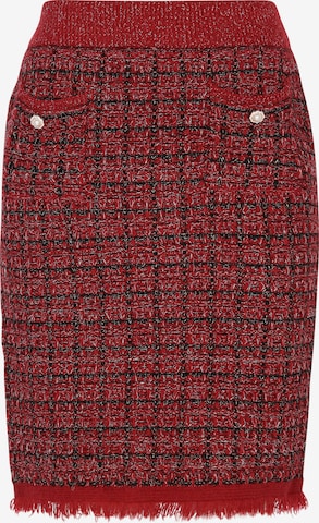 faina - Saia em vermelho: frente