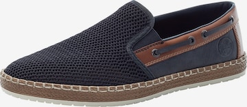 Rieker Moccasins in Blue: front