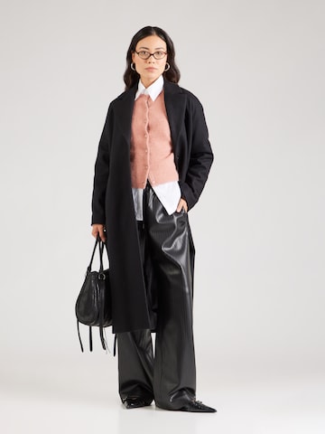 Wide leg Pantaloni 'Talpina' di BOSS in nero