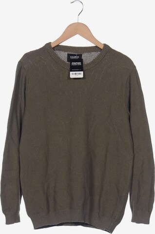 Pull&Bear Sweater & Cardigan in L in Green: front
