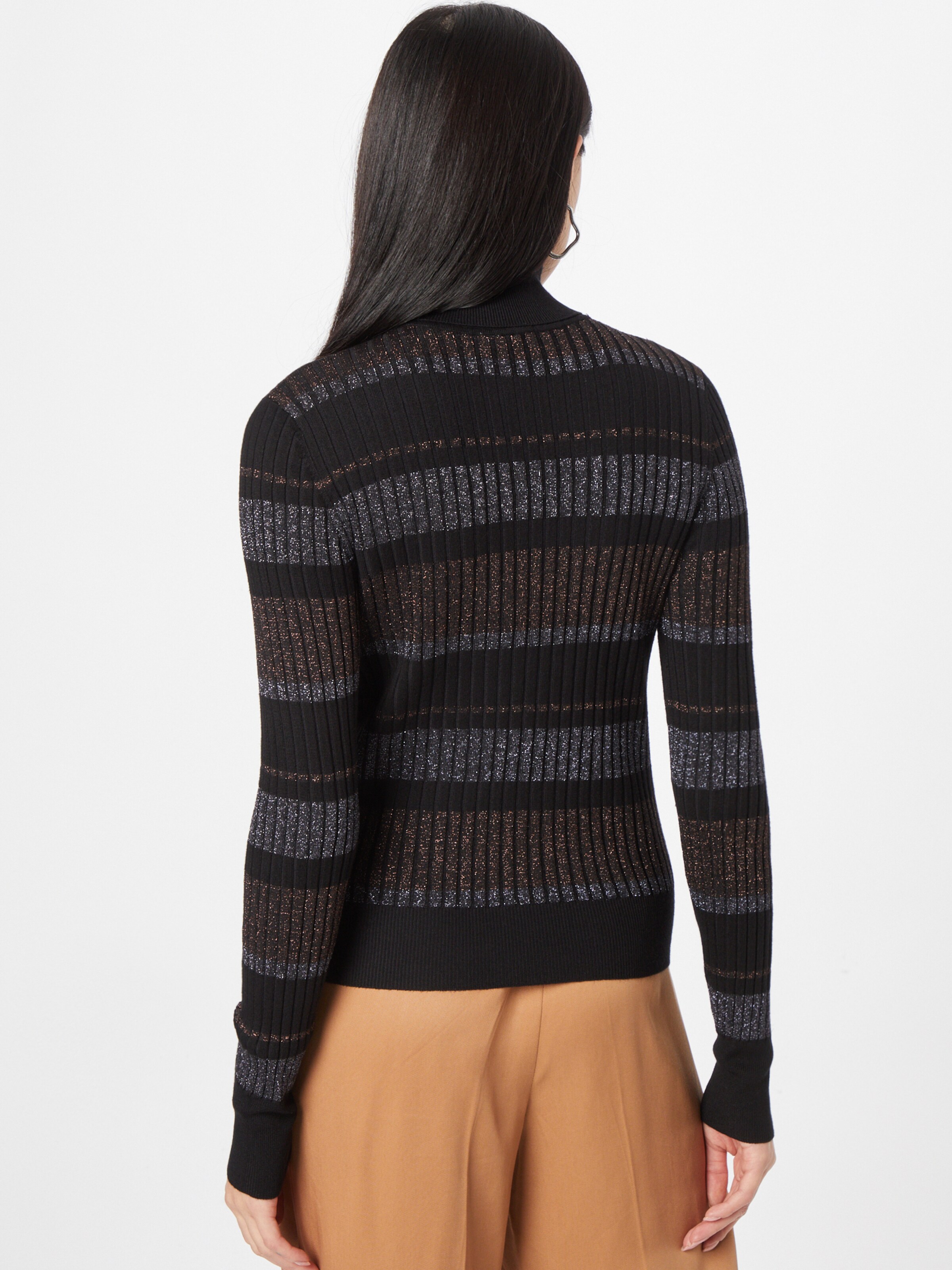 Frauen Große Größen QS by s.Oliver Pullover in Schwarz - DM66888 Frauen Große Größen QS by s.Oliver Pullover in Schwarz - DM66888
