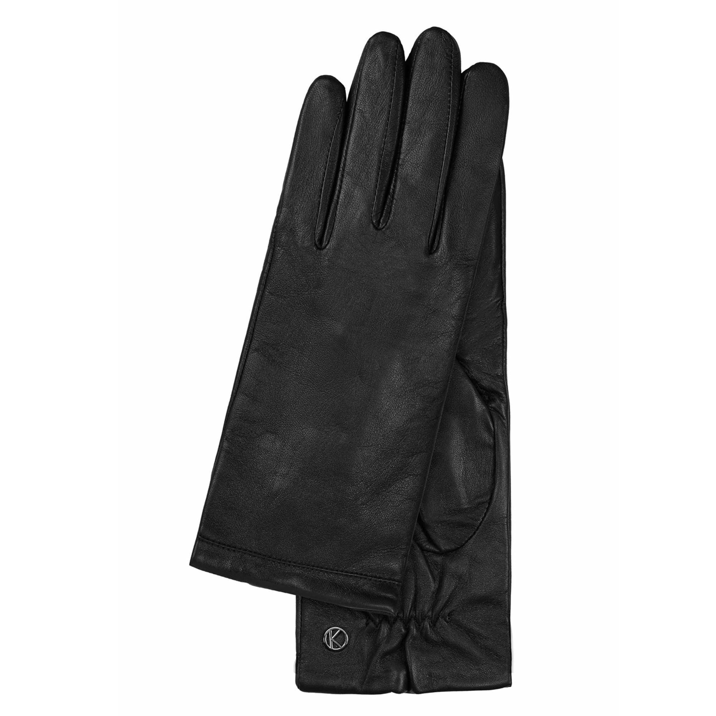 KESSLER Full finger gloves 'Chelsea' in Black