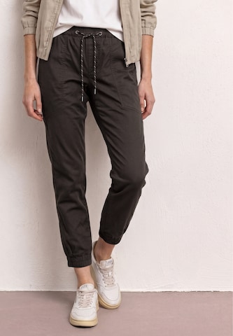 STREET ONE Slimfit Hose in Braun