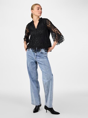 YAS - Vestidos camiseiros 'YASMOLLY' em preto
