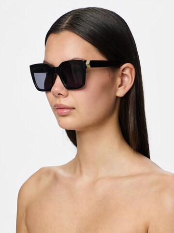 PIECES Sunglasses 'PCBalla' in Black