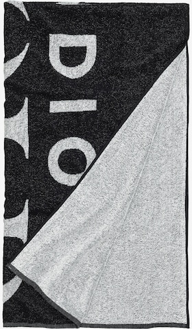 Serviette de plage Studio Untold en noir : devant