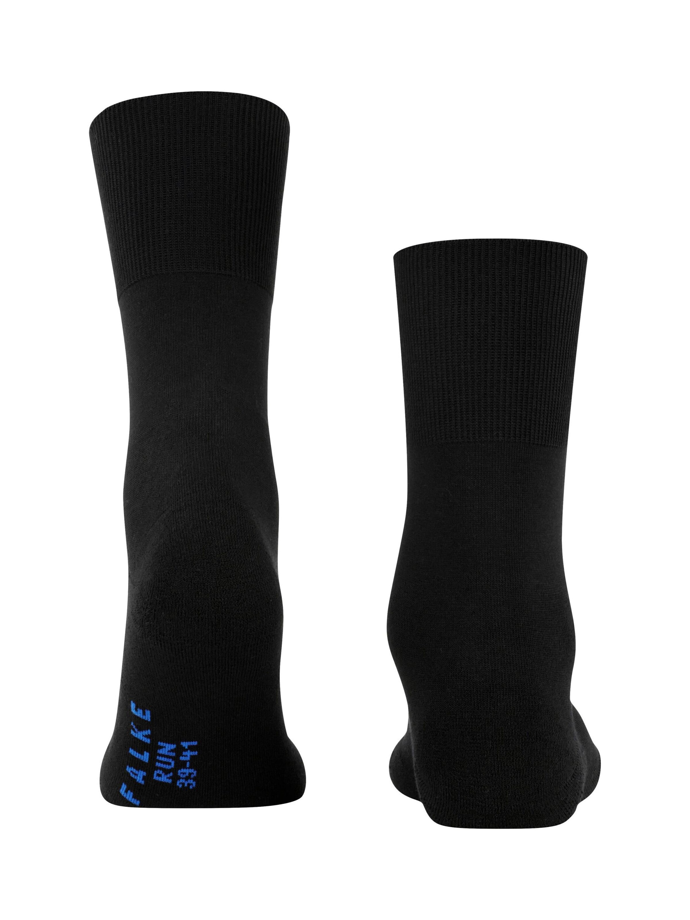 FALKE Socken 'Run'‌‌‌‌‌‌‌‌‌‌ in Schwarz