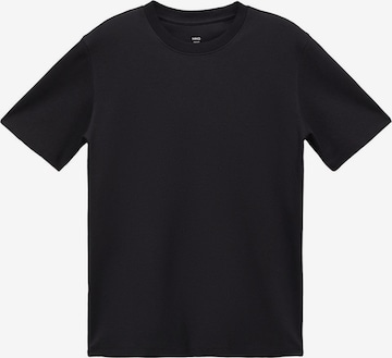 MANGO MAN Shirt 'Kimi' in Black: front