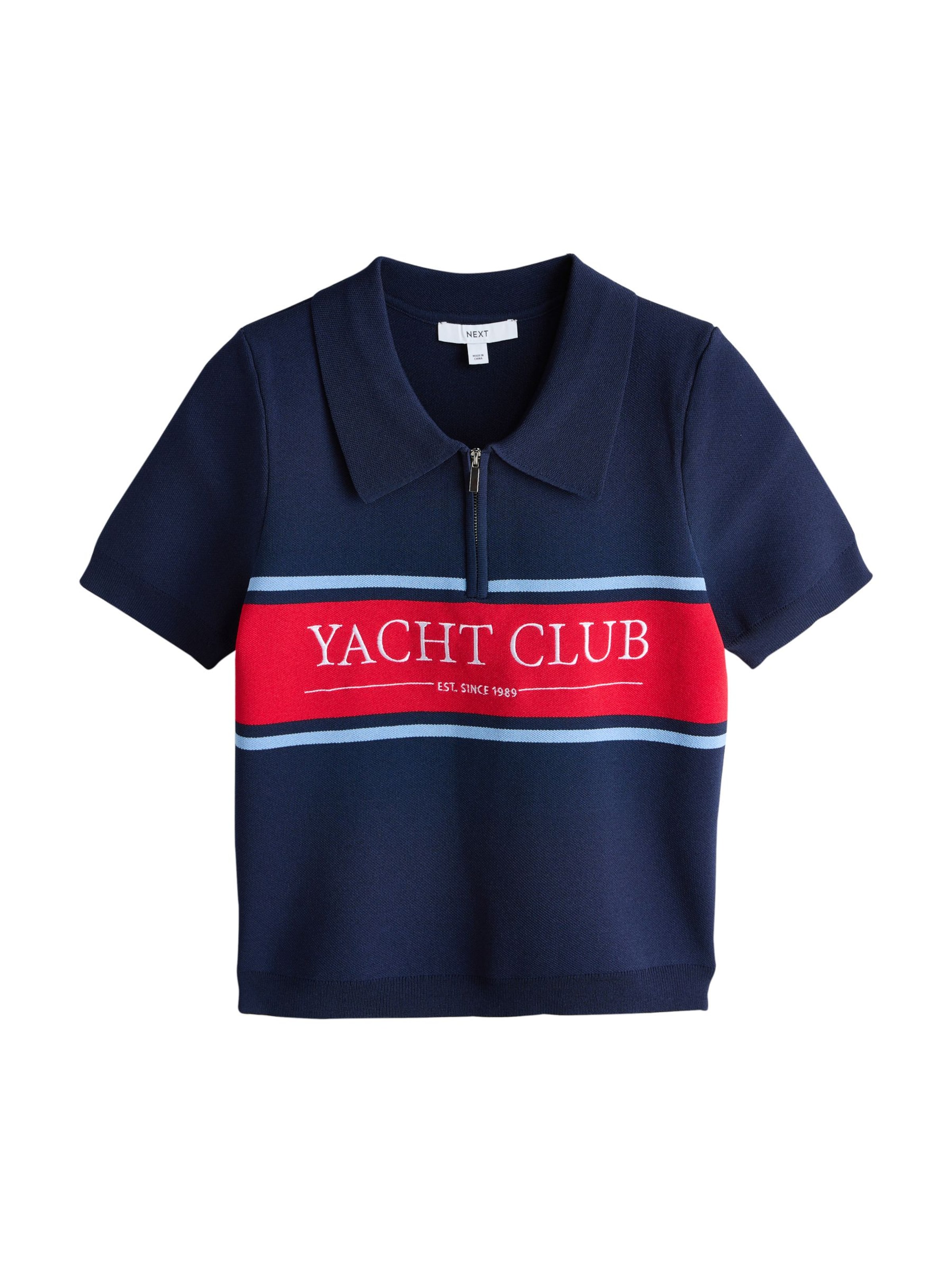 Pull-over Next en bleu : devant