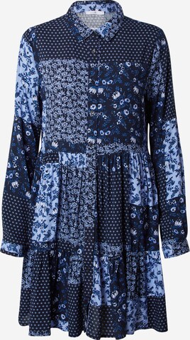 Robe-chemise 'La44rissa' Hailys en bleu : devant