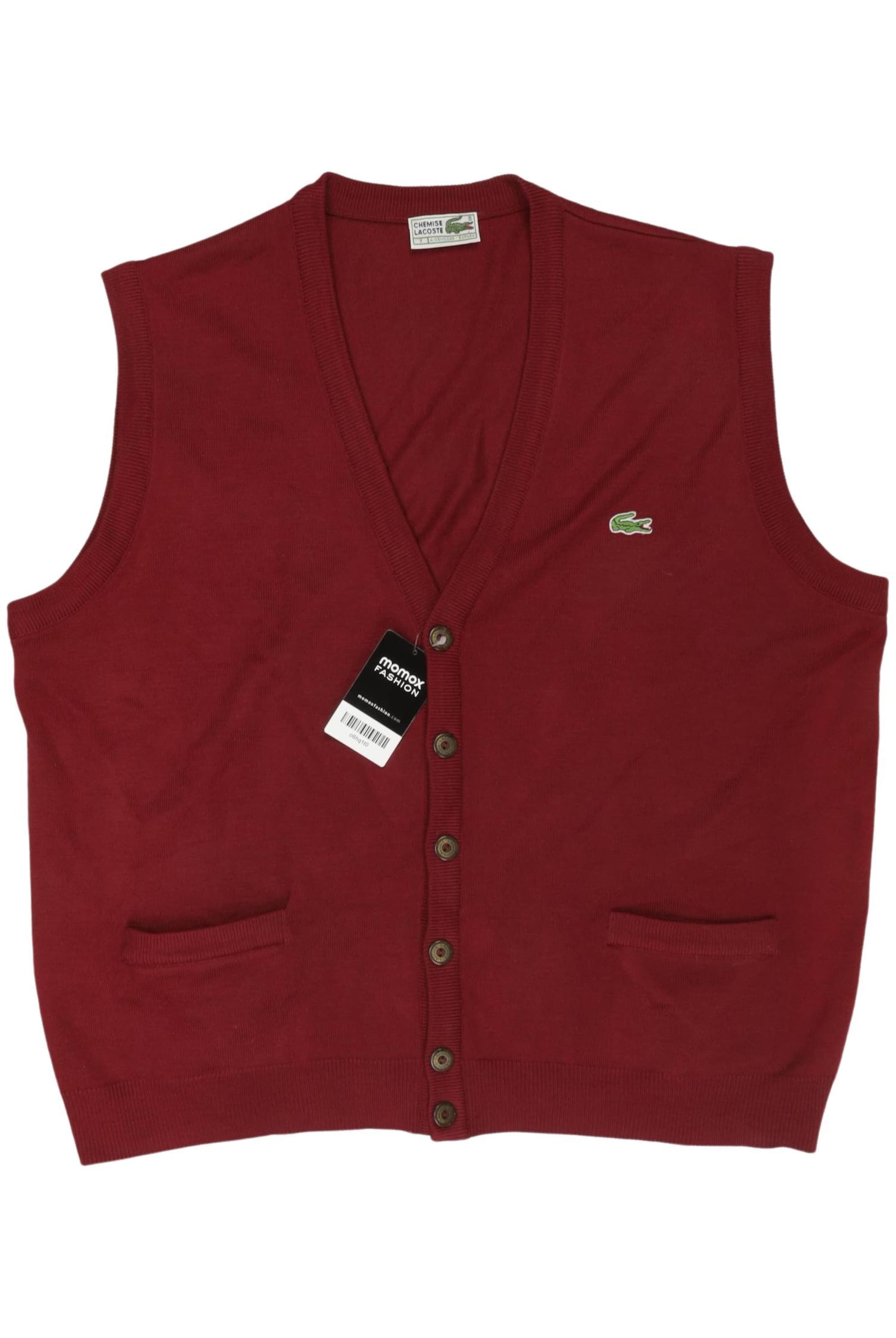 LACOSTE Weste XXL in Rot: Vorderseite