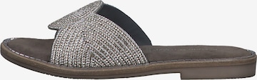 MARCO TOZZI Pantolette in Silber