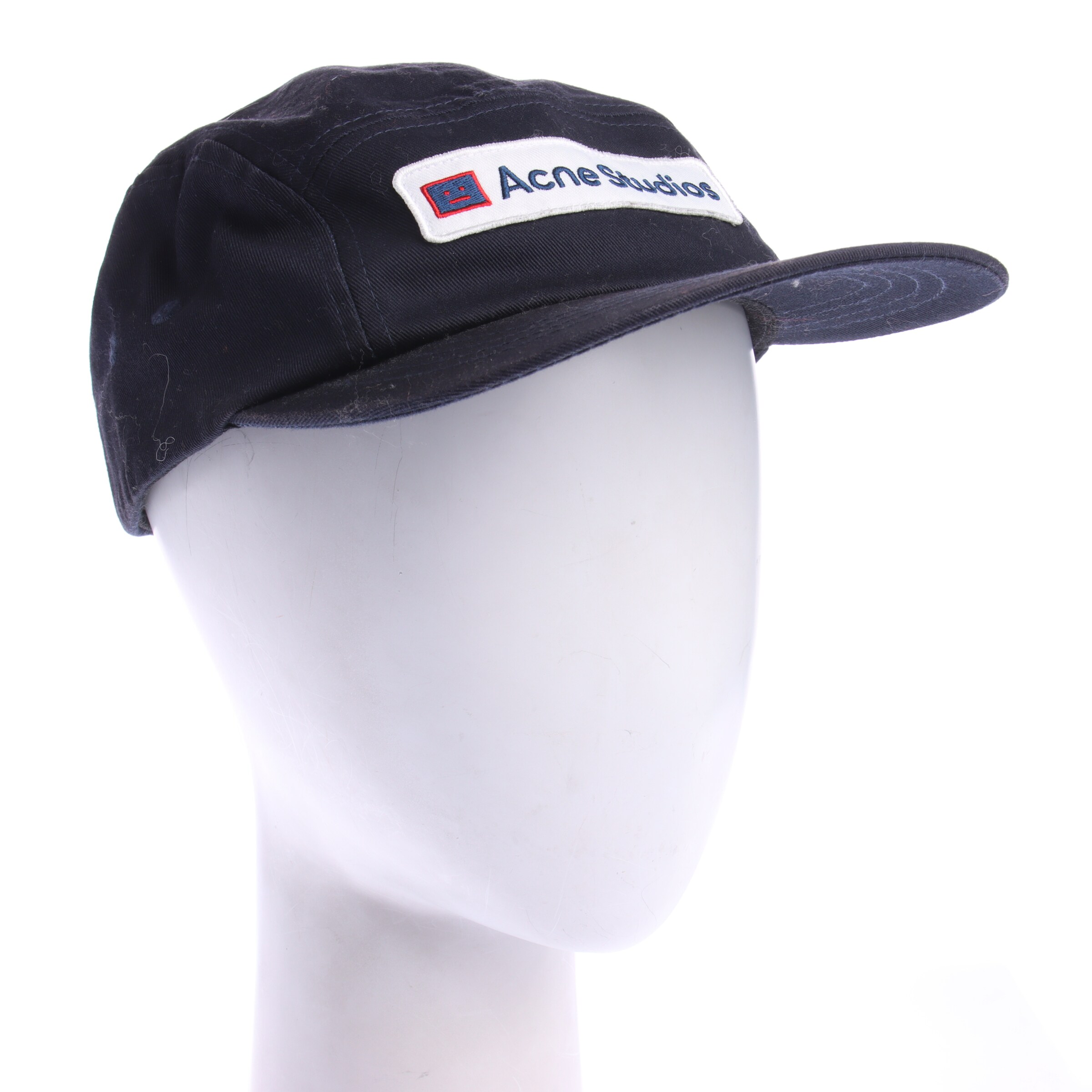 Acne Mütze XS-XXL in Blau: Vorderseite