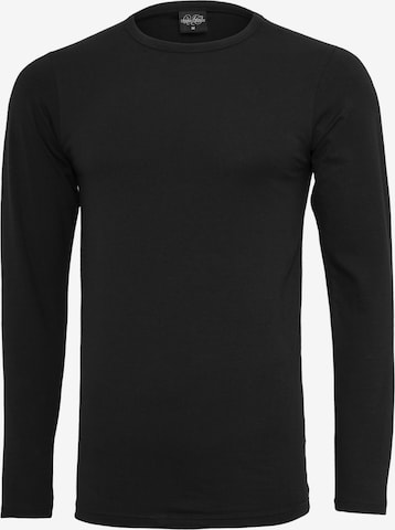 Urban Classics Shirt in Black: front