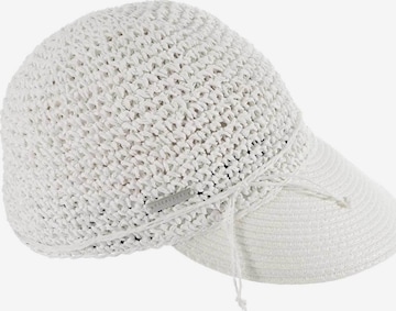 Seeberger Cap 'Cap' in White: front