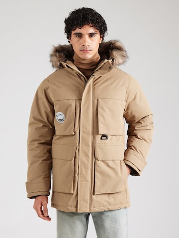 JACK & JONES Zimní parka 'JJSTAR PARKA' – béžová: přední strana