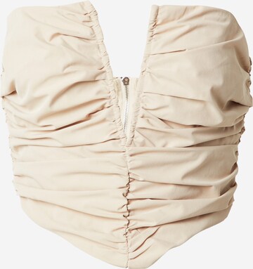 Misspap Top in Beige: predná strana